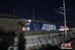 西安东站普速场正线顺利开通